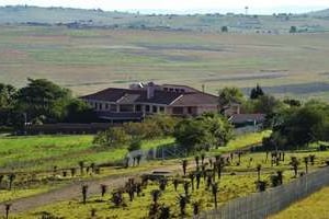 La villa de Nelson Mandela à Qunu. © AFP