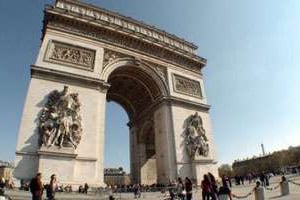 L’Arc de triomphe à Paris. © AFP