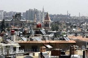 Une vue de Damas, prise le 26 juin 2013. © AFP