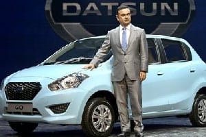 La « Go » , qui doit sortir en 2014, sera d’abord produite dans l’usine indienne de l’alliance Renault-Nissan à Chennai. © AFP