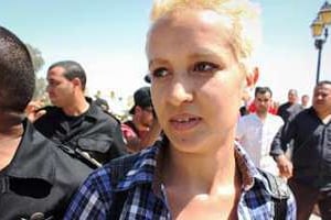 Amina a été arrêtée le 19 mai à Kairouan. © DR