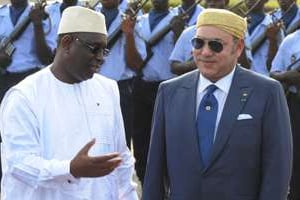 Macky Sall et Mohammed VI © AFP