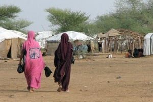 Des réfugiés maliens au Burkina Faso. © AFP
