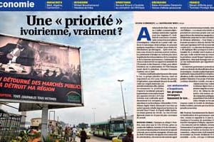 Cette semaine dans Jeune Afrique, la corruption du milieu des affaires ivoirien.