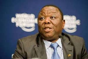 Morgan Tsvangirai a rejeté le résultat des élections, vendredi 2 août. © AFP