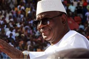 IBK est considéré comme favori en vue du second tour de la présidentielle malienne. © AFP
