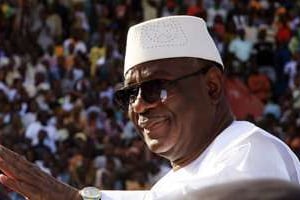 IBK serait le vainqueur de la présidentielle malienne. © AFP