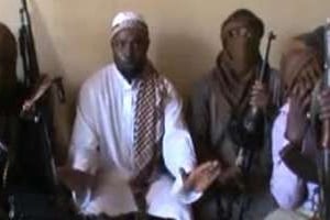 Capture d’écran d’une vidéo postée sur YouTube le 12 avril 2012 montrant le leader de Boko Haram. © AFP