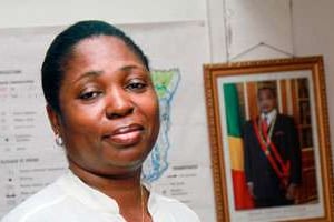 Chantal Ickonga Akindou a créé une agence de voyage spécialisée dans les destinations saintes. © Baudouin Mouanda pour J.A.