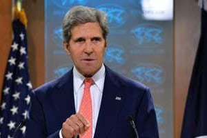 John Kerry le 26 août 2013 à la Maison Blanche. © AFP