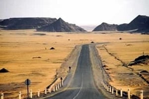 Au total, l’Algérie a investi plus de 2,5 milliards de dollars pour construire le tronçon de la Transsaharienne situé sur son territoire. DR