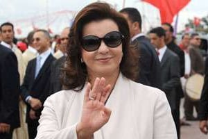 Leïla Ben Ali, cruelle et despotique s’autoproclamait « déesse de la Tunisie » © FETHI BELAID / AFP