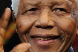L’ancien président sud-africain Nelson Mandela. © SIPA