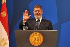Le président Mohamed Morsi le 29 mai 2013 au Caire. © AFP
