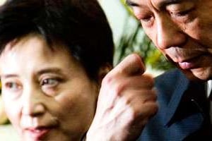 Bo Xilai et Gu Kailai formait un couple très en vue qui a passionné ses compatriotes. © Alexander F. Yuan/AP/Sipa