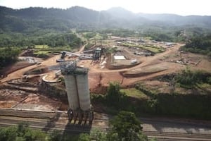 Délaissant la mine de Falémé, ArcelorMittal a développé dans le même temps la mine libérienne de Yekepa (photo). © ArcelorMittal