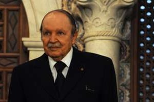 Le président Bouteflika, le 15 avril 2013. © AFP