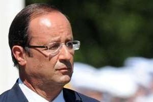 François Hollande a contesté avoir été contraint de suivre la politique américaine sur la Syrie © AFP