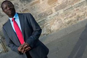 Karamba Diaby, premier élu noir du Bundestag. © AFP