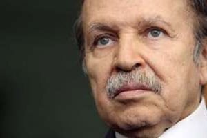Le président algérien Abdelaziz Bouteflika. © AFP