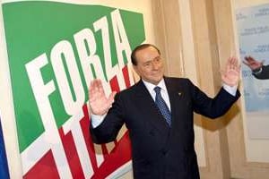 Silvio Berlusconi au siège de son parti à Rome, le 19 septembre 2013. © AFP