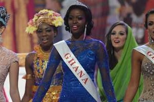 La candidate du Ghana à l’élection de Miss Monde. © Reuters