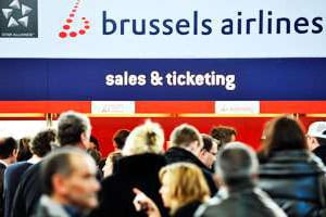 Ces six dernières années, Brussels Airlines a gagné 60 000 passagers par an en moyenne. © Éric Vidal/AFP
