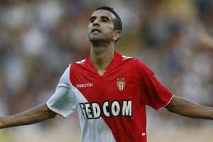 Mounir Obbadi, sous le maillot de Monaco. © Valery Hache/AFP