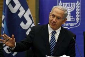 Le Premier ministre israélien devant la Knesset, en mars 2013. © AFP