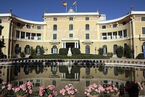 Le palais royal de Pedralbes (Barcelone) est le siège du secrétariat de l’Union pour la Méditerranée. DR