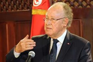 Le président de l’Assemblée constituante, Mustapha Ben Jaafar, le 26 octobre 2013 à Tunis. © AFP