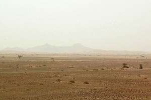 Le désert du Sahara se révèle infranchissable pour de nombreux migrants. © Hocine Zaourar/AFP