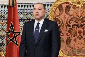 Le roi du Maroc, Mohammed VI, le 20 août 2013 à Rabat. © AFP