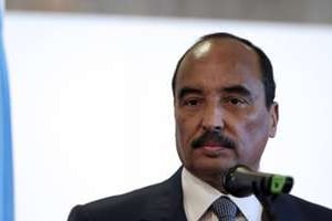Le président mauritanien Mohamed Ould Abdel Aziz. © AFP