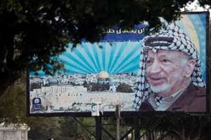 Yasser Arafat est mort près de Paris en 2004. © AFP