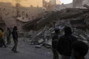 La ville de Deir Ezzor est en proie à de violents combats. © AFP
