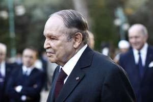 Le FLN n’écarte plus la possibilité d’une candidature de Bouteflika. © DENIS ALLARD / POOL / AFP