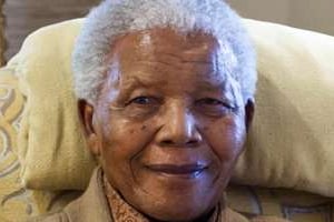 L’ancien président Nelson Mandela, le 17 juillet 2012. © AFP