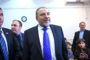 Avigdor Lieberman est brutal, autoritaire et hostile au processus de paix. © Emil Salman/Newscom/Sipa