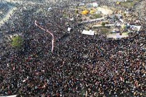 La place Tahrir au Caire, le 22 novembre 2011. © AFP