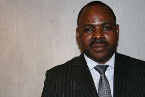 Freddy Kita, secrétaire général de Démocratie chrétienne (opposition congolaise). © Trésor Kibangula/J.A.