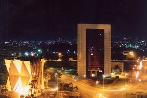 Yaoundé, la capitale camerounaise. On compte actuellement 355 agences bancaires sur le territoire. DR