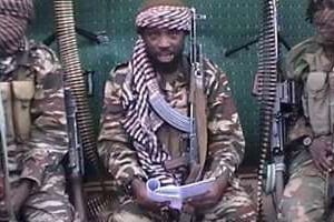 Capture d’écran d’une vidéo d’Abubakar Shekau, chef présumé de Boko Haram. © AFP