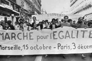 La marche pour l’égalité et contre le racisme de 1983. © P. CIOT / AFP