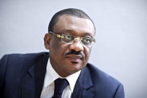 Basile Atangana Kouna, le ministre camerounais de l’Eau et de l’Énergie. © Vincent Fournier/JA