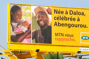 MTN Côte d’Ivoire compte près de 6,5 millions d’abonnés dans le pays. Olivier/JA