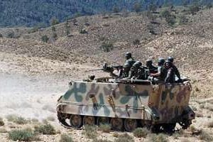 L’armée tunisienne en opération. © AFP