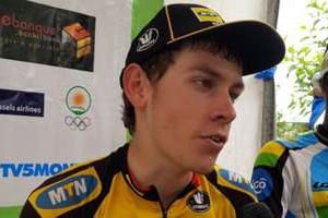 Louis Meintjes, lors du Tour du Rwanda. © DR