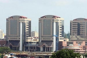 Le siège de la NNPC, à Abuja. La compagnie pétrolière exporte entre 2 et 2,5 millions de barils par jour. DR