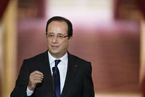 François Hollande, le président français. © AFP